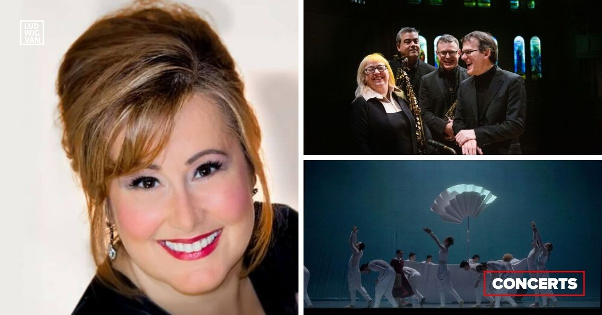 Aline Kutan (Photo : courtoisie); Ensemble Quasar (Photo : courtoisie); Du Soleil à la Lune des Grands Ballets (Photo : Sasha Onyshchenko)