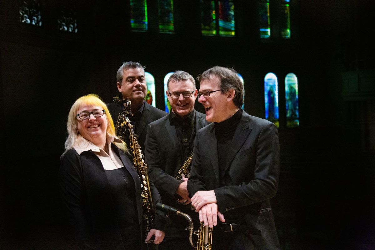 Le quatuor de saxophones Quasar (Photo : courtoisie)