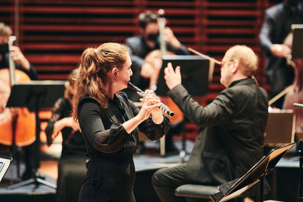 La flûtiste Ariane Brisson sera de nouveau soliste avec les Violons du Roy. (Photo : Pierre Nicolas Lessard)