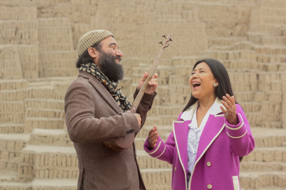 Kiya Tabassian et Consuelo Jeri (Photo : courtoisie)