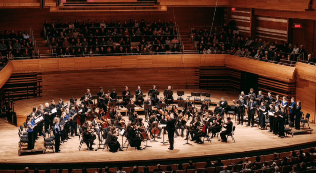 Ensemble Caprice et ArtChoral sous la direction de Matthias Maute (Photo : Tam Lan Truong)