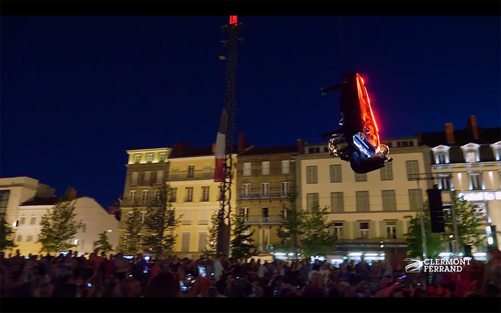 Piano Vertical at the 2017 Contre-Plongées Festival.