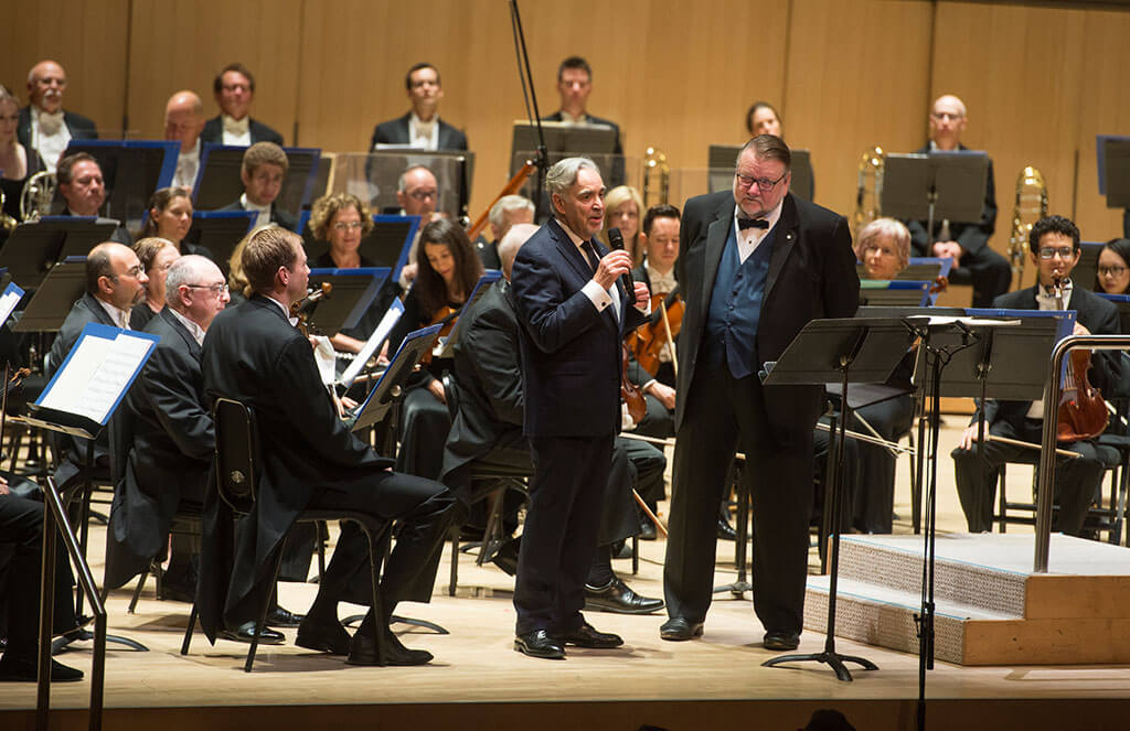Howard Shore and Ben Heppner (Photo: Jag Gundu)