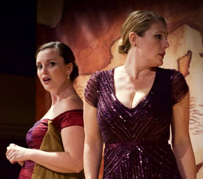 Jacqueline Woodly, Krisztina Szabo. (Photo: John Askko)