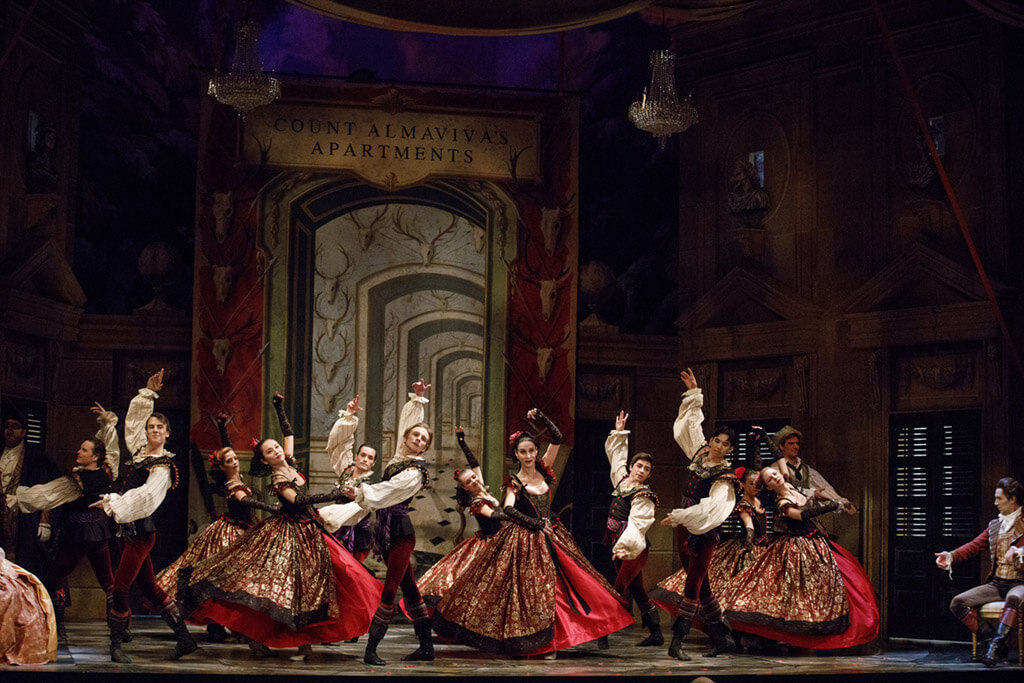 The company of The Marriage of Figaro. (Photo: Bruce Zinger)