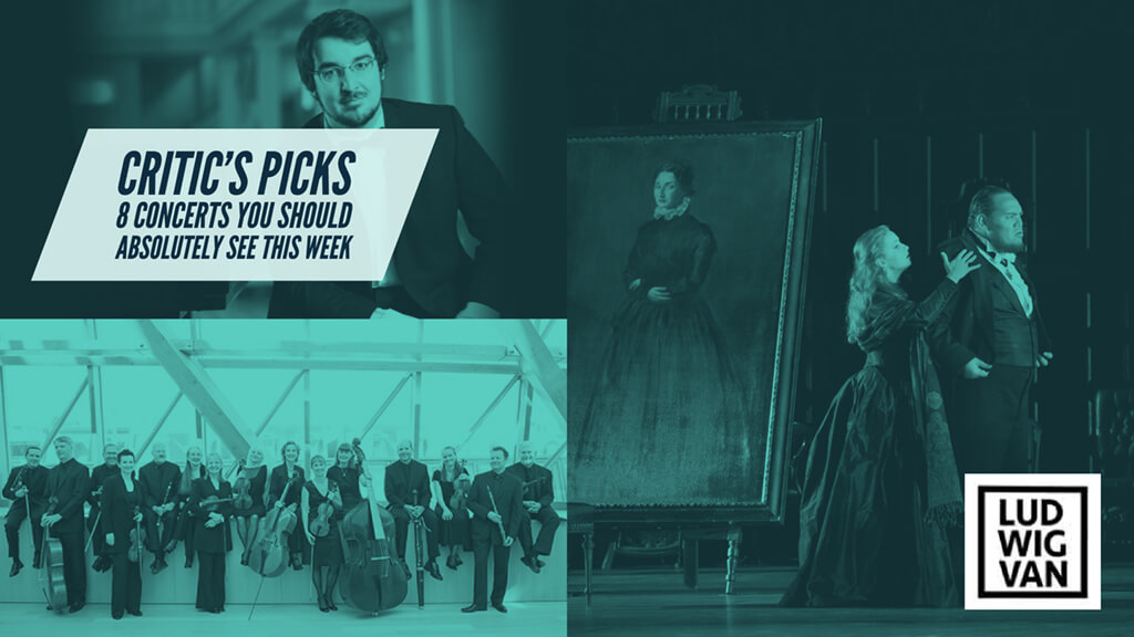 Classical music and opera events happening in and around Toronto for the week of January 15 to 21.
