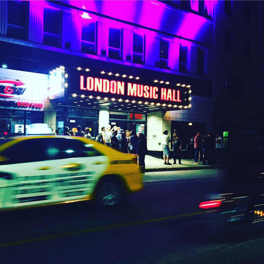 (Photo courtesy London Music Hall)