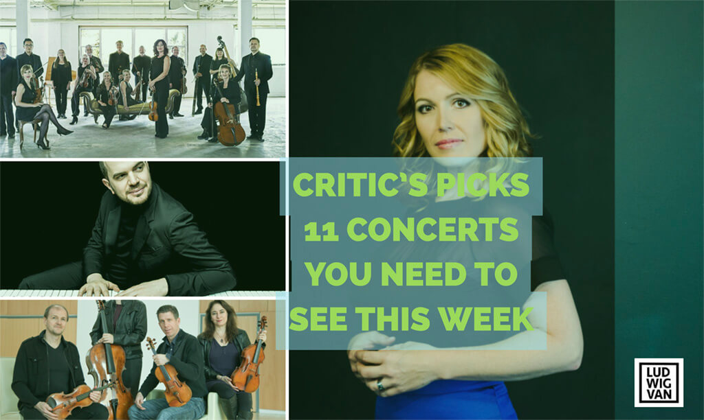 Classical music and opera events happening in and around Toronto for the week of March 12 – 18.