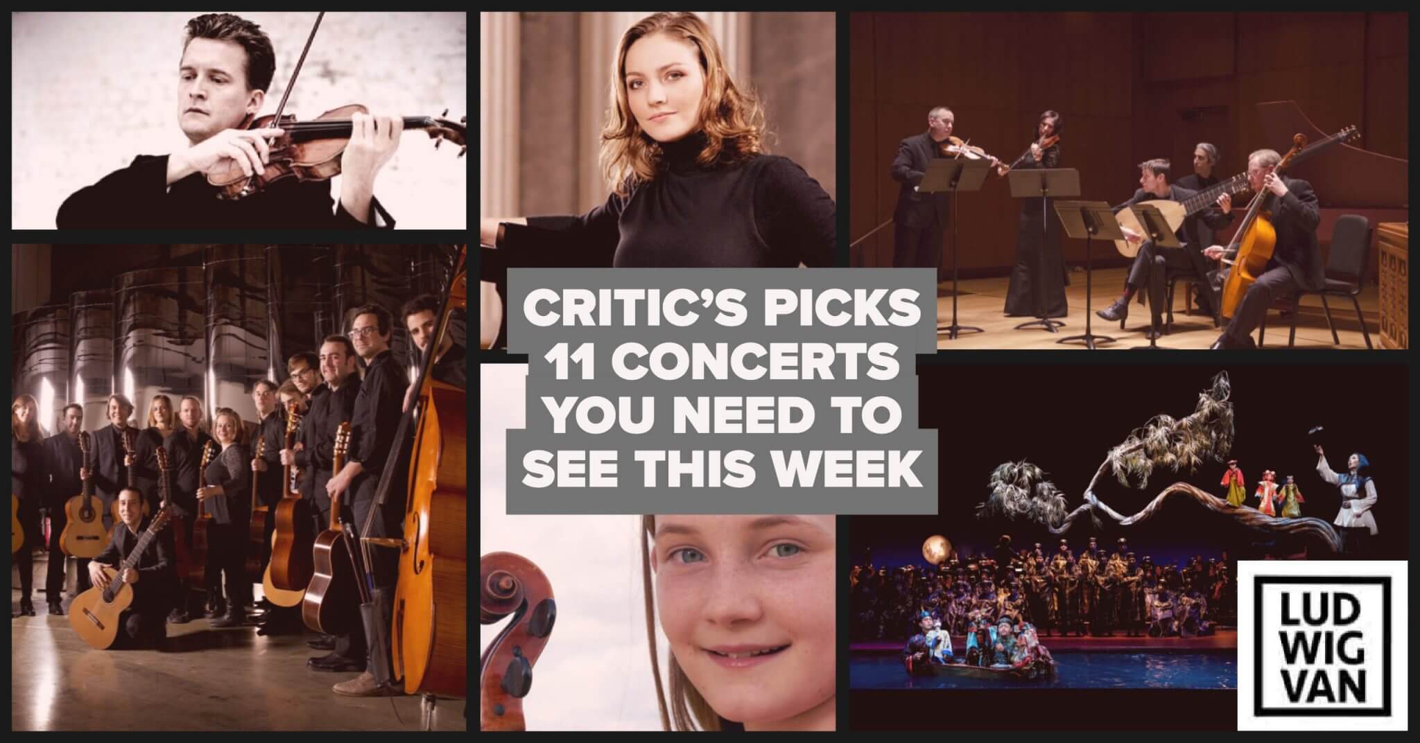 Classical music and opera events happening in and around Toronto for the week of April 9 –  15.