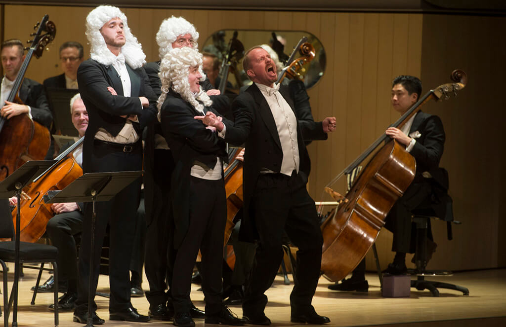 Members of Toronto Mendelssohn Choir, Candide (Photo: Jag Gundu)