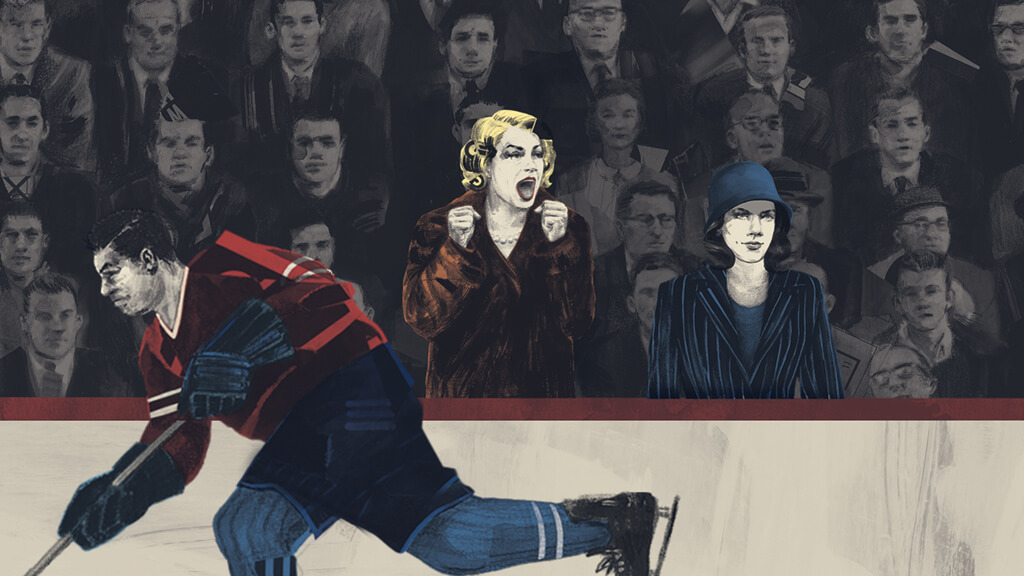 With most of the Canadian hockey teams out of the playoffs this year, a brand new opera set in the middle of the intense rivalry between Montreal and Toronto, promises to keep the hope alive. (Illustration: Kimberlyn Porter)