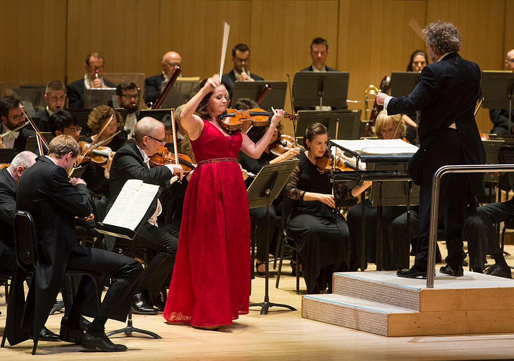 Baiba Skride, Thomas Søndergård (Photo: Jag Gundu)