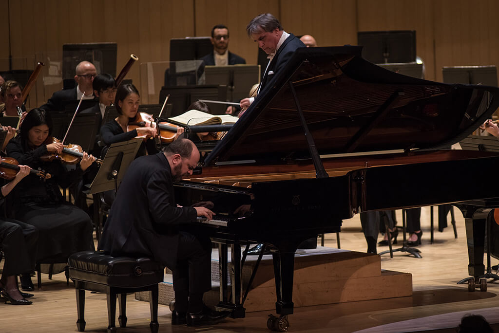 TSO with Kirill Gerstein and John Storgårds (Photo: Nick Wons)
