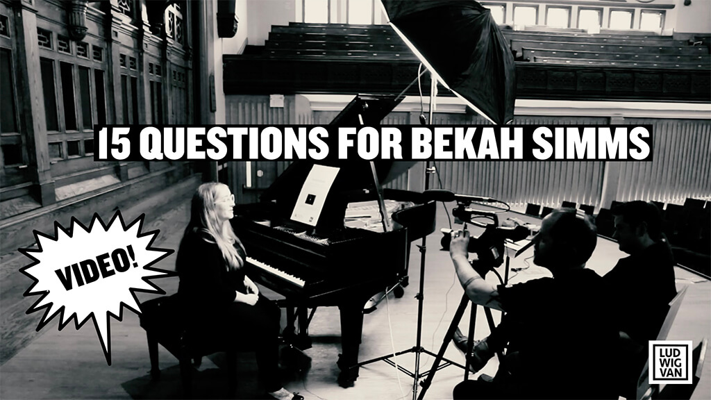 Q&A | 15 Questions For Composer Bekah Simms (video edition)