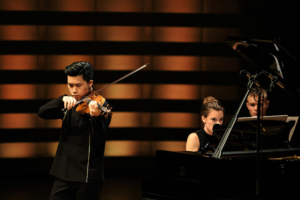 Kerson Leong (violin) and Rachael Kerr (piano)