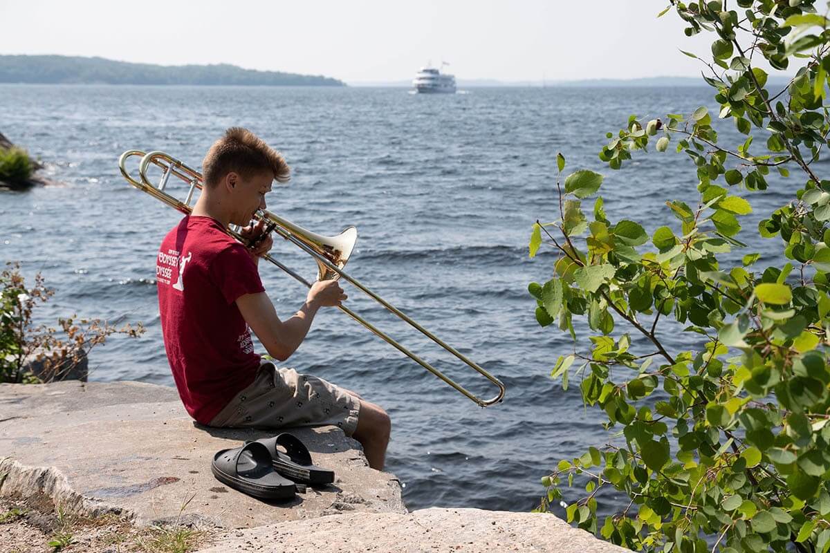 NYO Canada, Festival of the Sound, Parry Sound. (Photo: Mark Rash)