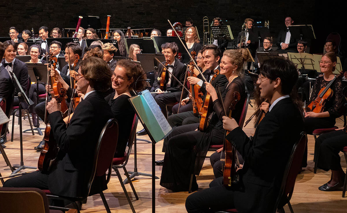 NYO Canada, Festival of the Sound, Parry Sound. (Photo: Mark Rash)