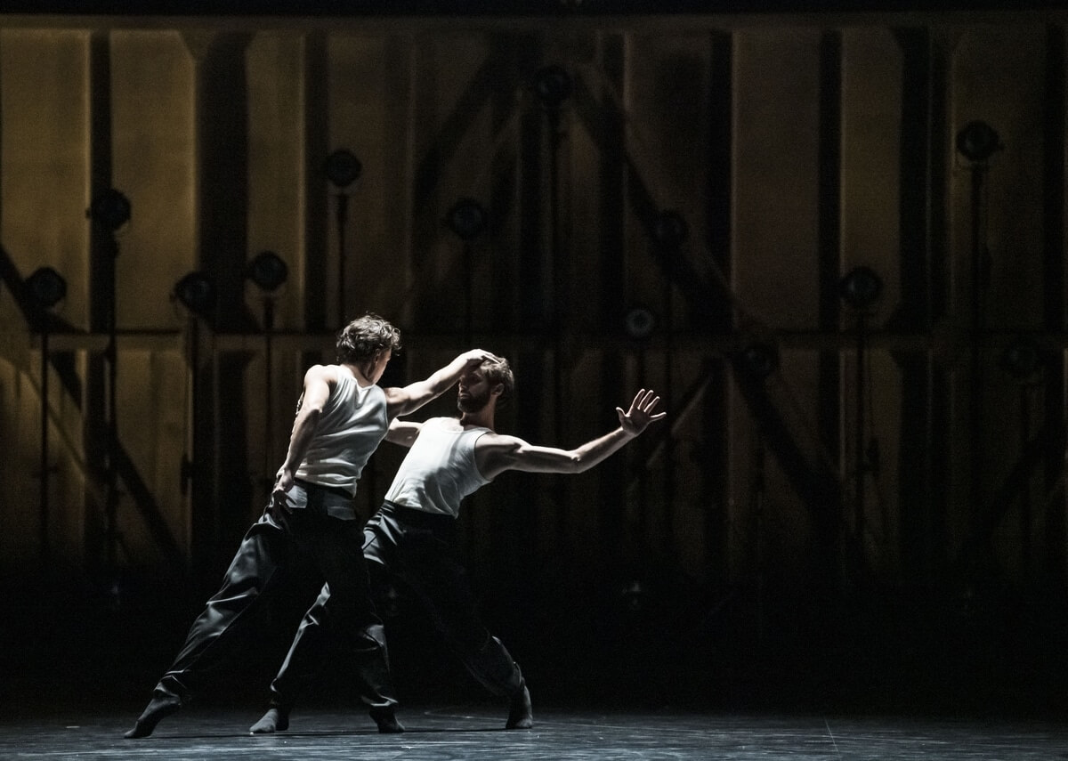 Paris Opera Ballet Alexandre Gasse and Julien Guillemard (Photo: Julien Benhamou)