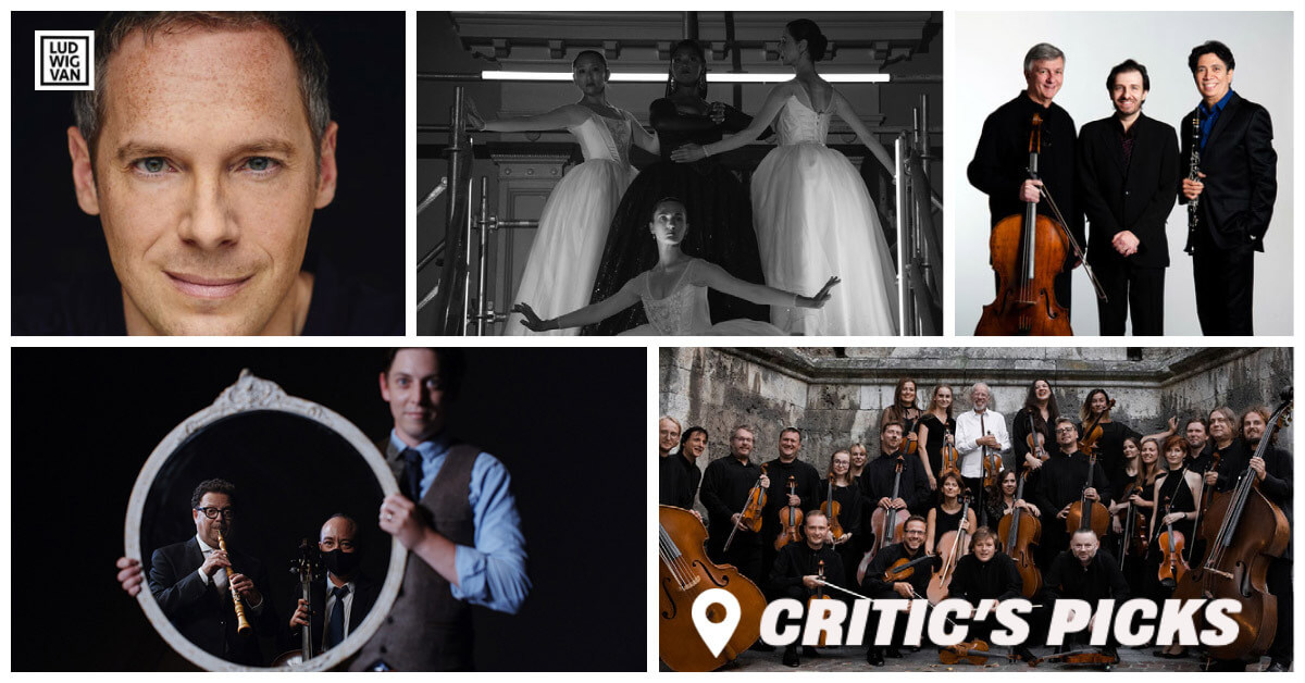 Classical music and opera events for the week of October 25 to 31.