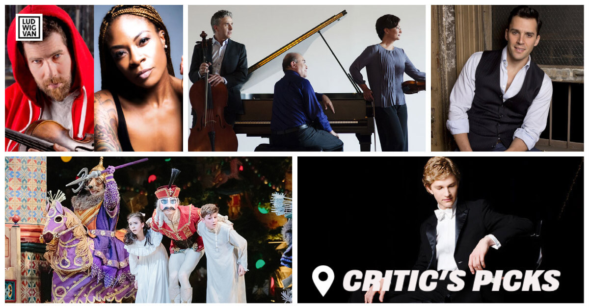 Classical music and opera events for the week of December 6 to 12.