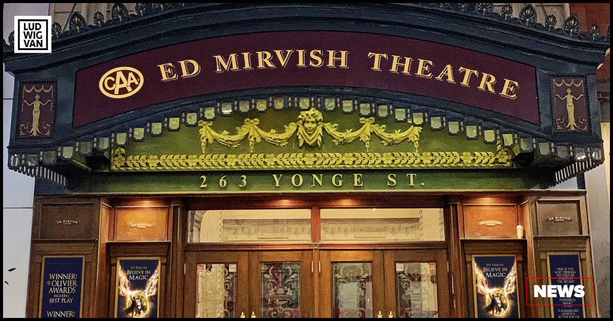 CAA Ed Mirvish Theater Yonge Entrance (Image courtesy of Mirvish)
