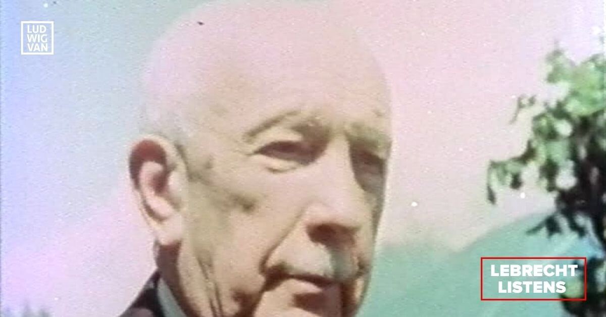 Screenshot of Richard Strauss in Special Film Project 186 (1945)