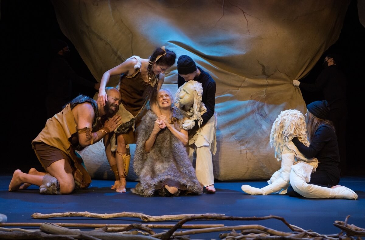 Beau Dixon, Sophie Goulet, Terry Tweed, Kaitlin Morrow and Heather Marie Annis in 'Orphan Song' (Photo: Cylla von Tiedemann)