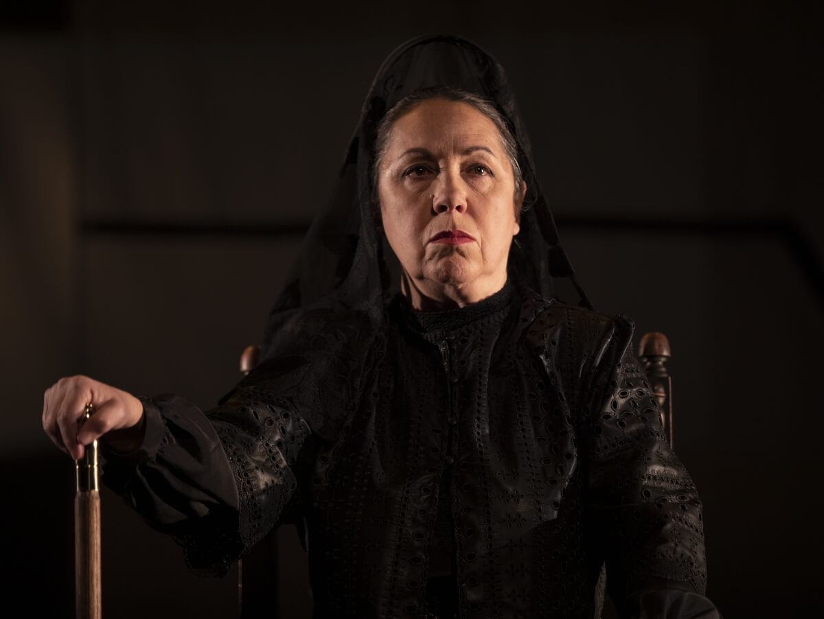 Beatriz Pizano as Bernarda Alba (Photo: John Lauener Photography)