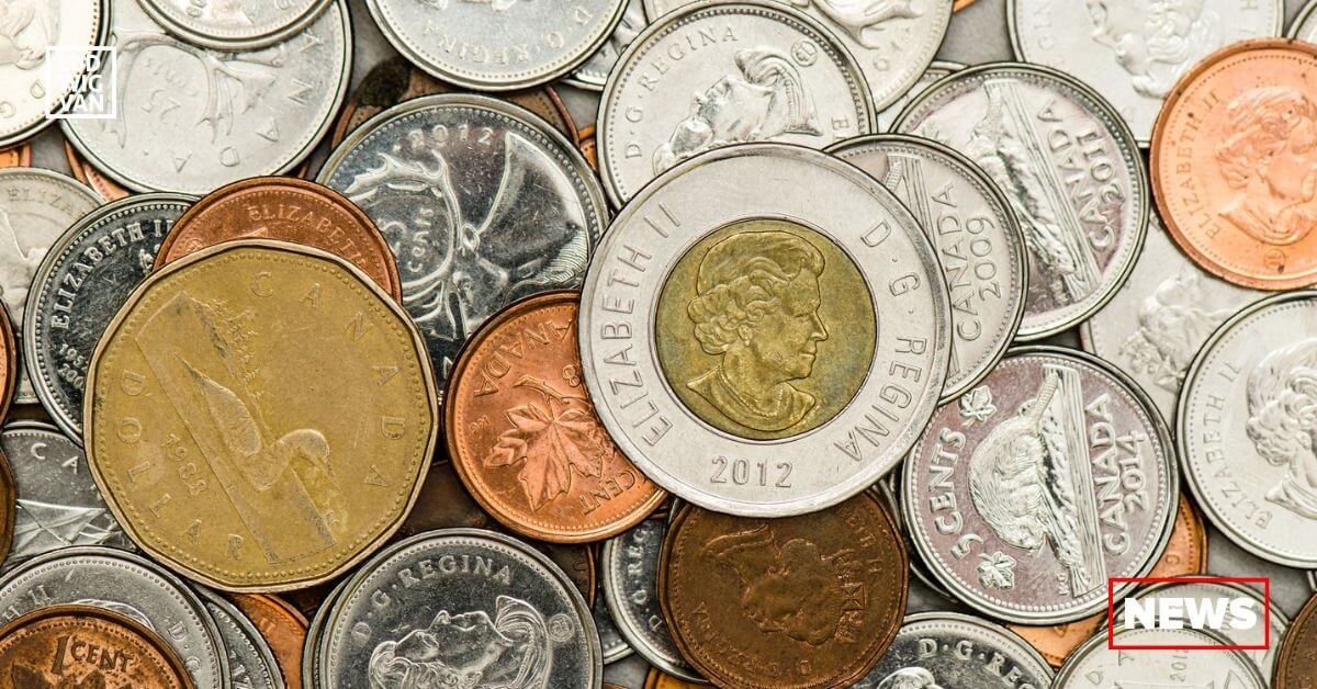 Canadian coins Image by KMR Photography (CC BY 2.0)