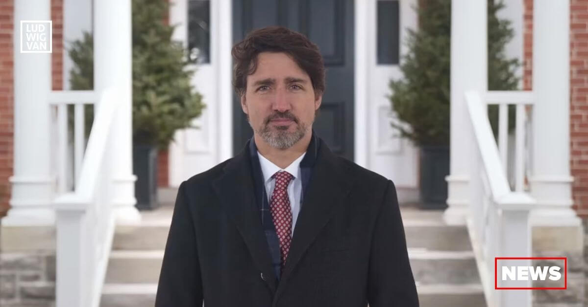 Canadian Prime Minister Justin Trudeau, taken April 23, 2020 (Photo: Courtesy of the PM's Office, used under a ) 