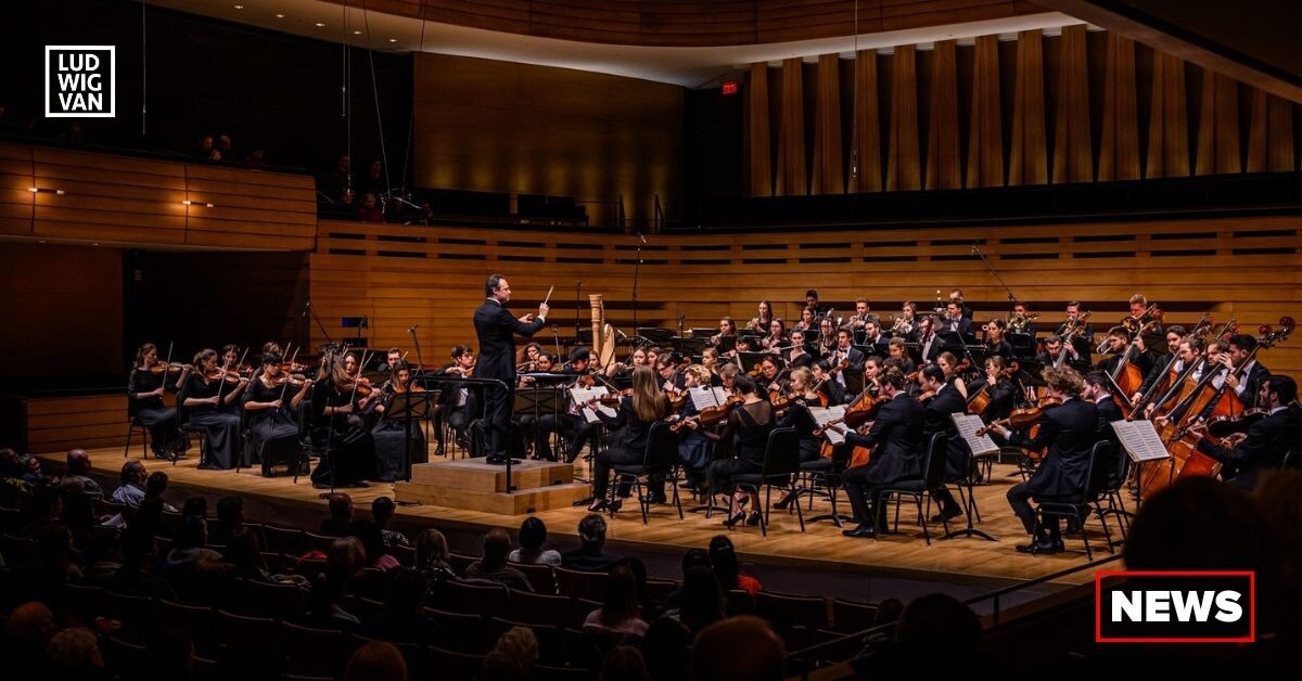 The National Youth Orchestra at Koerner Hall (Image courtesy of the NYO)