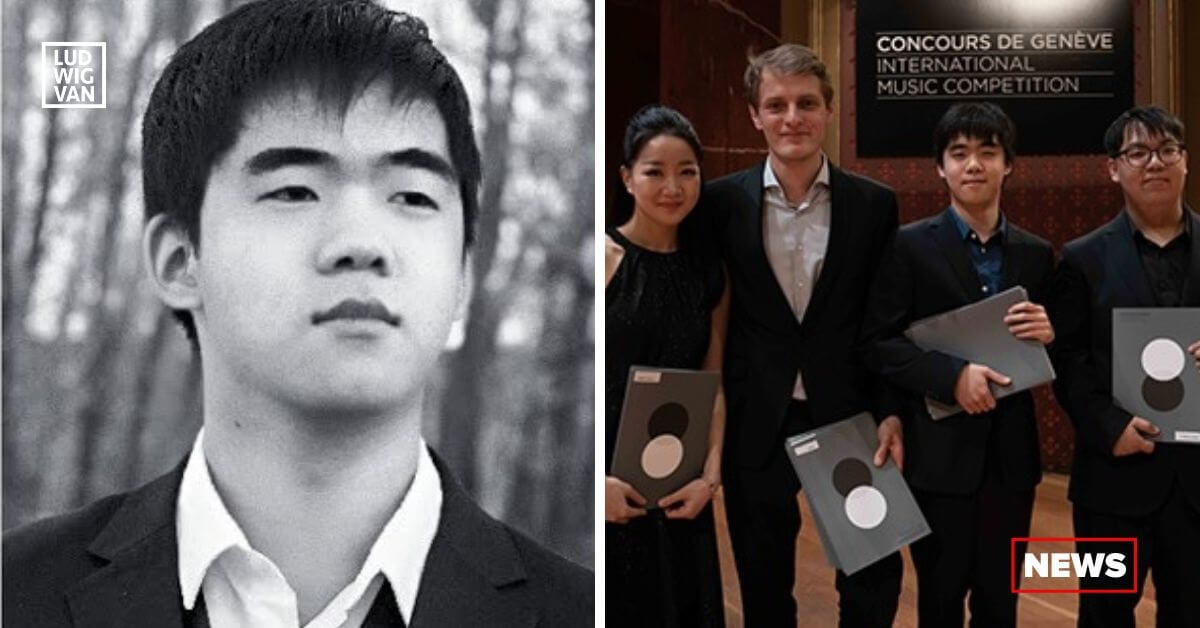 L-R: Kevin Chen; the four Finalists: Kaoruko Igarashi, Sergey Belyavsky, Kevin Chen & Zijian Wei (Images courtesy of the Concours de Genève)