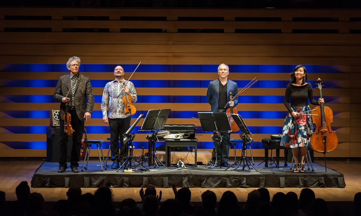 Kronos Quartet at 21C 2016 (Photo: Lisa Sakulensky)