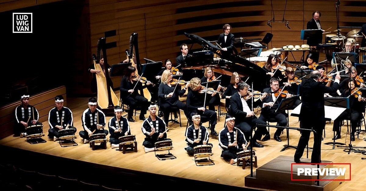 Esprit Orchestra with Nagata Schachu (Photo courtesy of Esprit Orchestra)