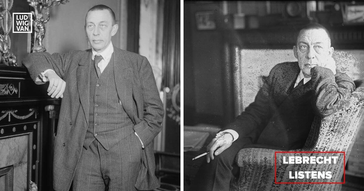 Sergei Rachmaninov (Public domain images from the United States Library of Congress's Prints and Photographs division)