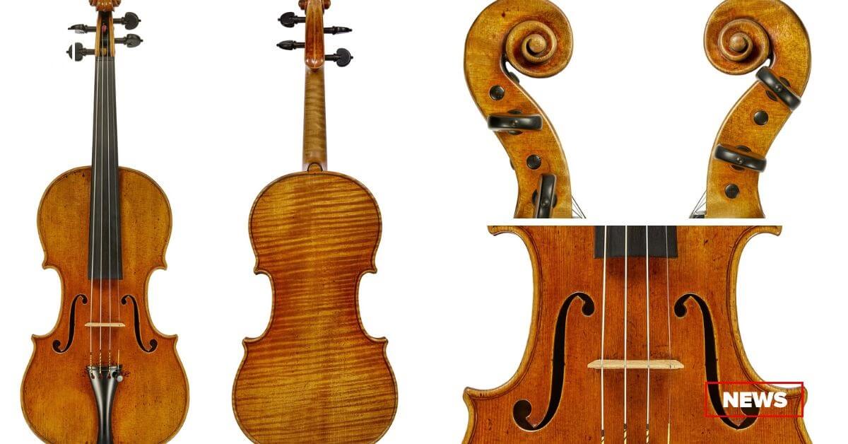 The Empress Caterina violin by Antonio Stradivari (Photos courtesy of Tarisio Fine Instruments & Bows)