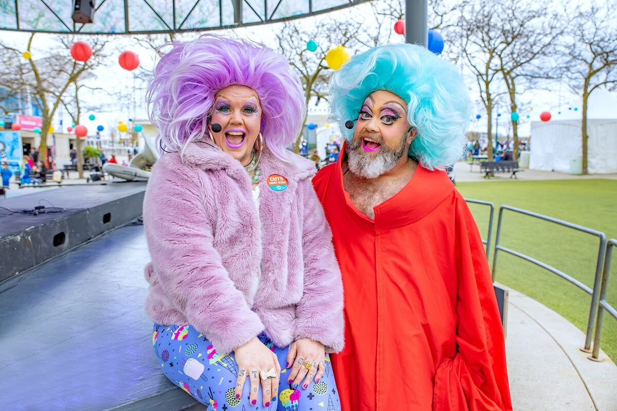 Fay Slift and Fluffy Soufflé (Photo: Brian Medina)
