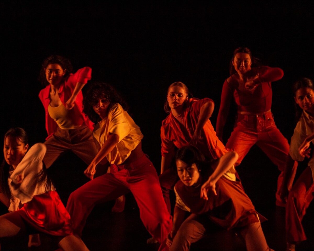 Toronto Metropolitan University Performance at the Creative School dancers (Photo: Jeremy Mimnagh)