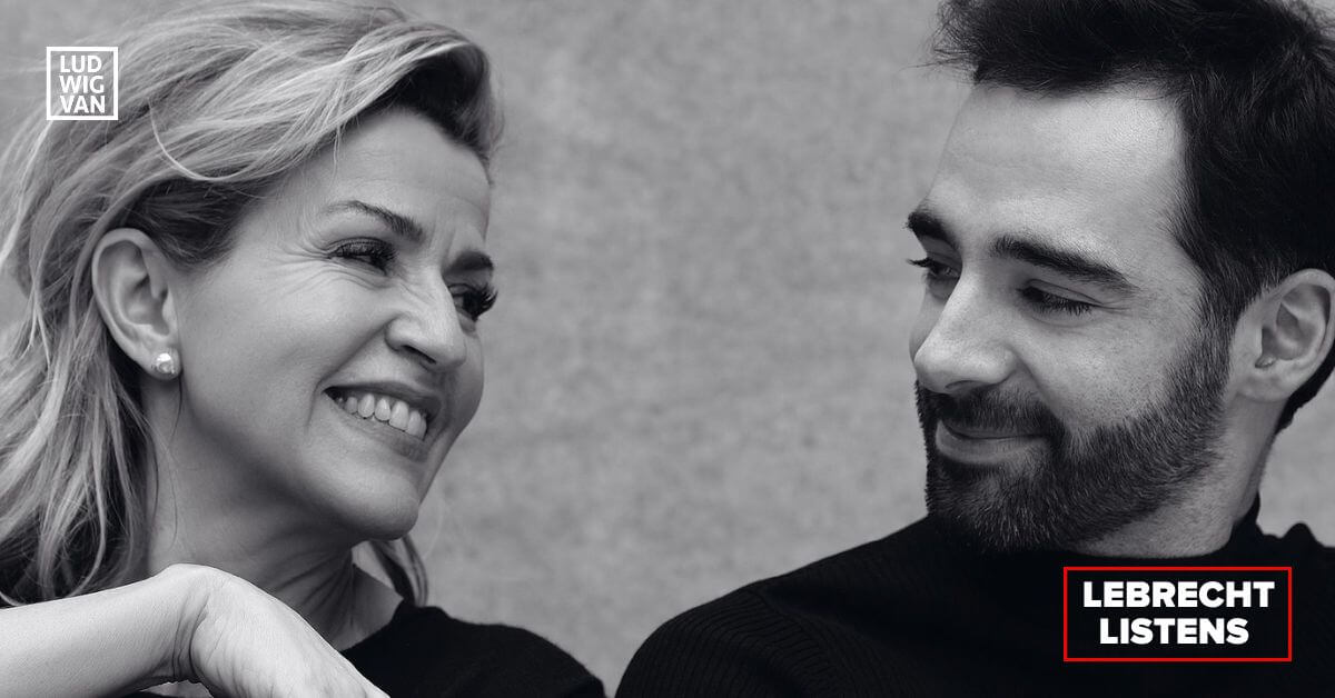 Anne-Sophie Mutter and Pablo FerrÃ¡ndez from the album cover (Photo courtesy of Sony Classics)