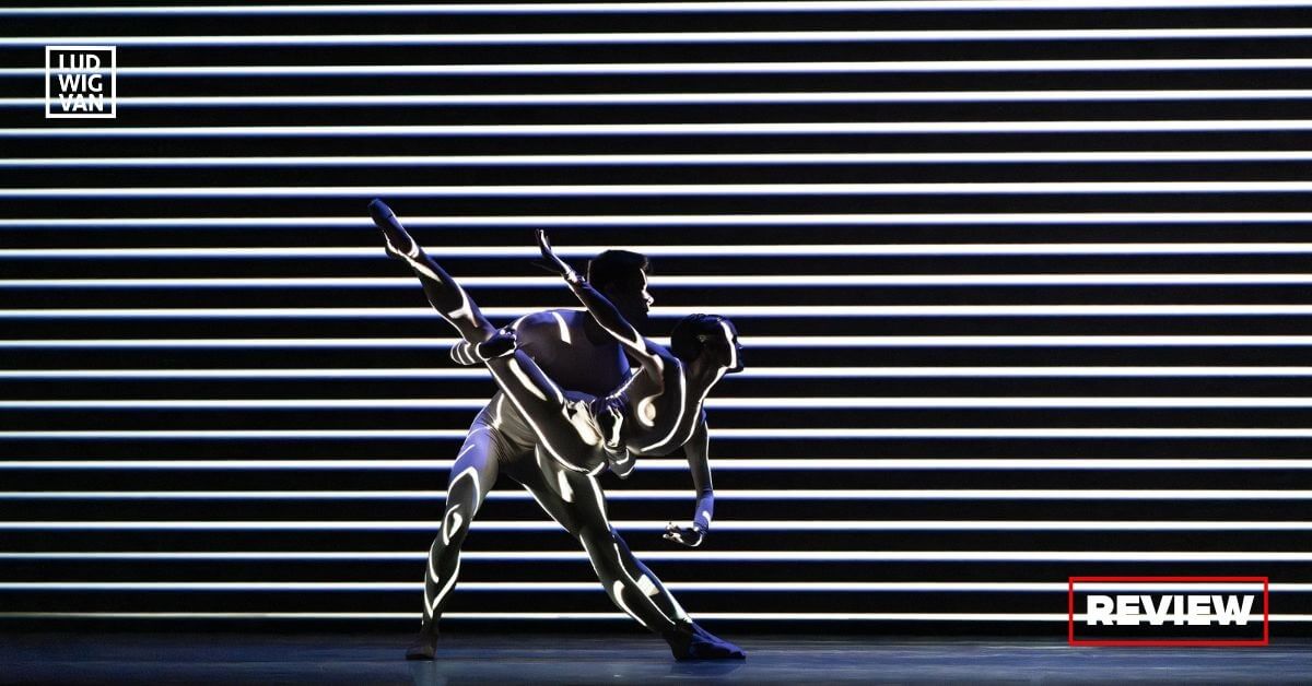 Alexander Skinner and Hannah Galway in The National Ballet of Canada's Frame by Frame (Photo: Karolina Kuras)