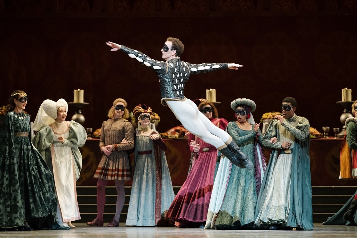 Jack Bertinshaw in Romeo and Juliet (Photo: Karolina Kuras)