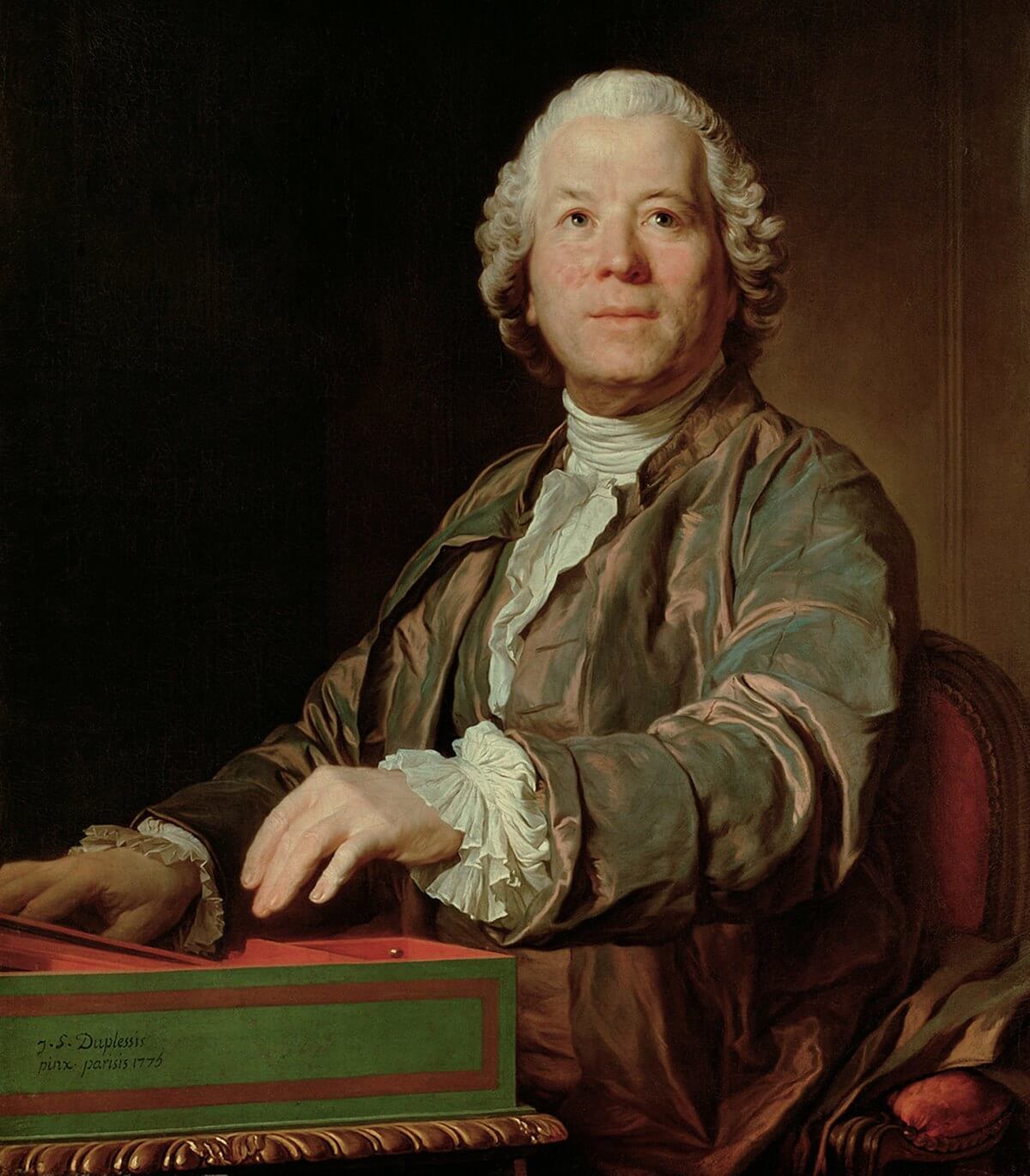 Portrait of Christoph Willibald Gluck, 1775, by Joseph-Sifrède Duplessis/Kunsthistorisches Museum Wien (Public domain)