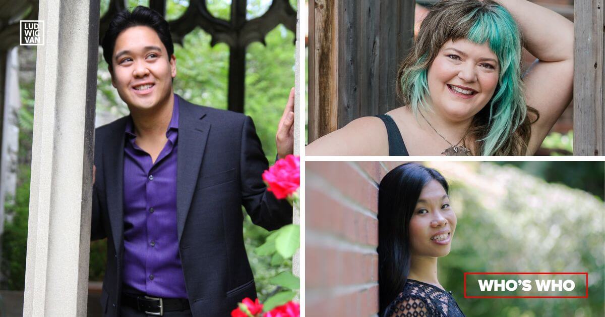 L-R (clockwise): Justin Jalea; Lesley Emma Bouza; Tracy Wong (Photos courtesy of TMC)