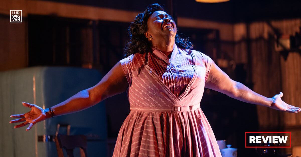 Janelle Cooper as Margaret Alexander in The Amen Corner (Shaw Festival, 2023) (Photo: David Cooper)