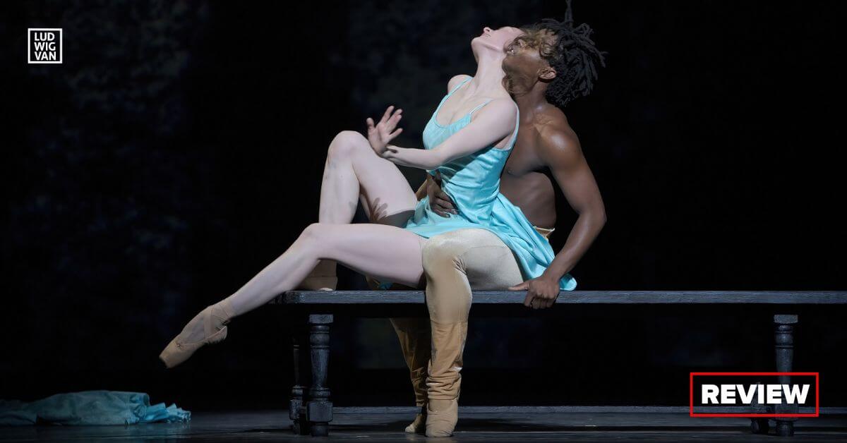 Hannah Galway and Siphesihle November in Emma Bovary (Photo: Karolina Kuras/Courtesy of The National Ballet of Canada)