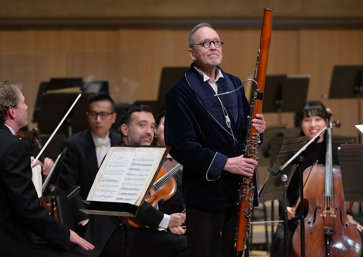 Bassoonist Marjan Mozetich (Photo: Jag Gundu)