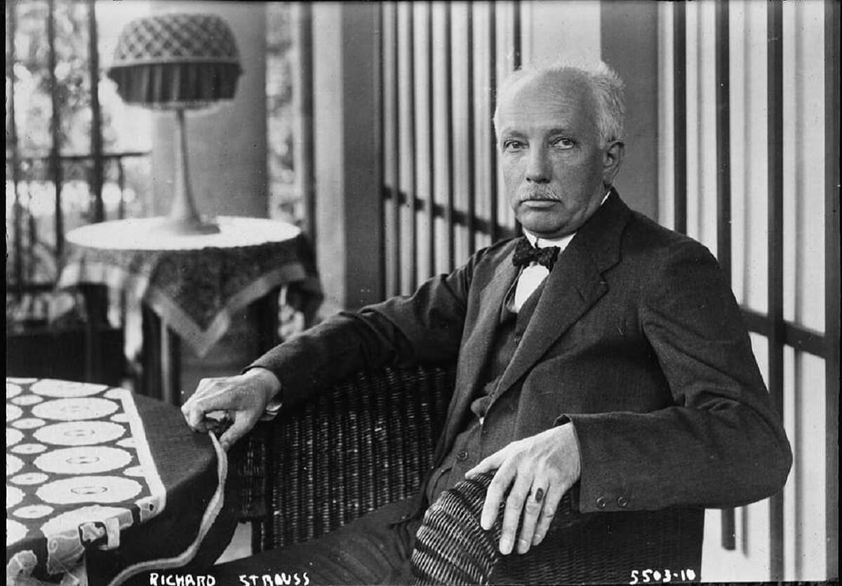 Richard Strauss, 1920 (From the George Grantham Bain Collection/Library of Congress/Public domain)