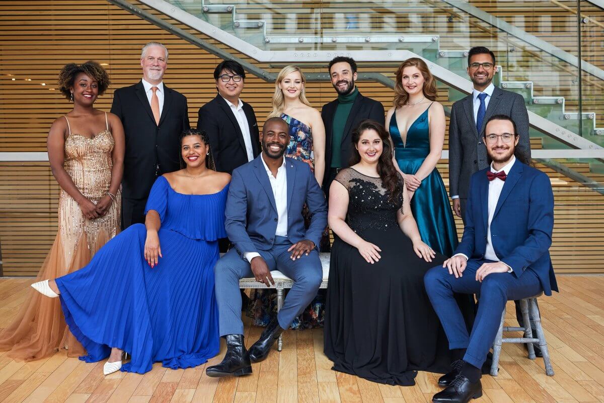 Existing members of the COC Ensemble Studio (Photo courtesy of the COC)