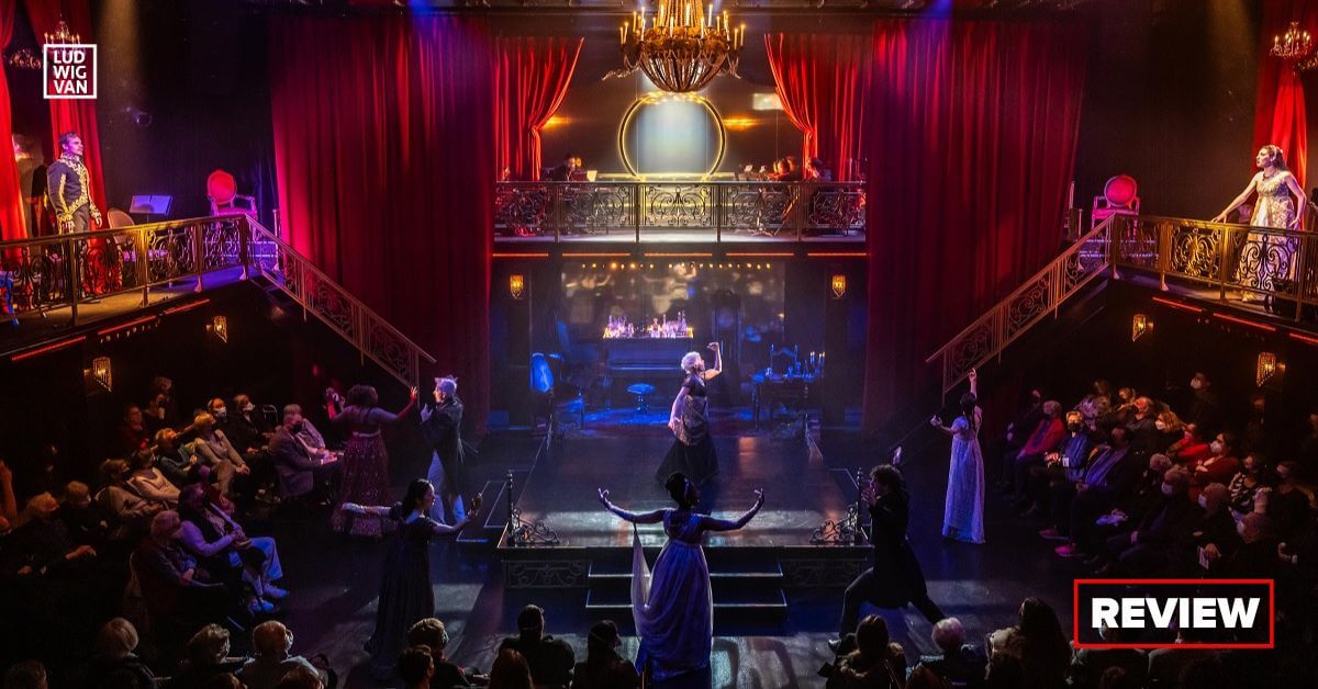 *The Company in Natasha, Pierre & The Great Comet of 1812 (Photo: Dahlia Katz)