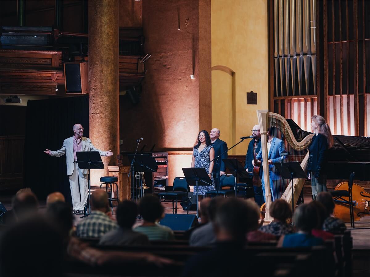 JS Bach’s Long Walk in the Snow at Ottawa Chamberfest (Photo: Curtis Perry)